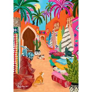 Pieces & Peace - Puzzle Souk Marrakech - 1 000 piese