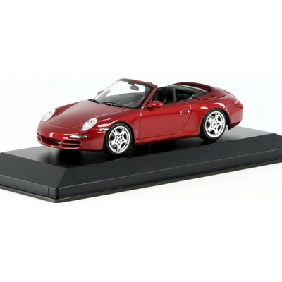 Minichamps Porsche 911 Carrera S Cabriolet 2005 červená 1:43 - MAXICHAMPS