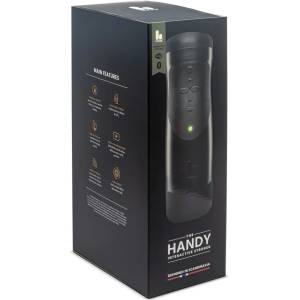 The Handy 1.1 - Интерактивен мастурбатор за мъже (черен)