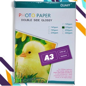 Jet true media TRUE JET - DOUBLE SIDED GLOSSY PHOTO PAPER -220gr/A3 (700JET DSGPP220GA3)