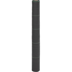 vidaXL Мембрана против плевели, черна, 1x150 м, PP (4005218)