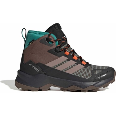 adidas Terrex Дамски туристически обувки Adidas terrex Women's Terrex Skychaser AX5 Mid GTX CW+ Winter boots - Earth Strata / Trace Brown / Pure Teal - размер 3, 5 (UK) (121-1175-0211)