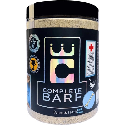 Complete BARF Kosti a zuby pro malá plemena 850 g