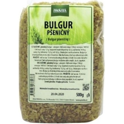 PROVITA Bulgur pšeničný 0,5 kg – Zboží Dáma