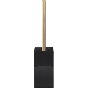 DECOR WALTHER Четка за тоалетна Porzellan квадратна златисто-черна (0805265)