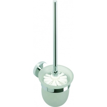 Bemeta OMEGA WC kefa so sklenenou miskou 110 x 390 x 145 mm chróm 104113012