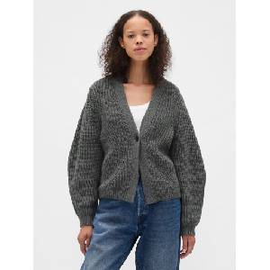 GAP Ребрест кардиган GAP GAP | Siv | ЖЕНИ | XS