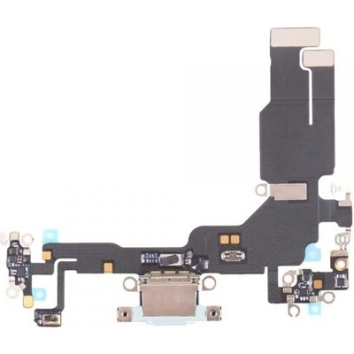 Nabíjecí obvod + Flex kabel iPhone 15 - modrý IPH0236