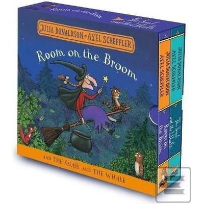 Room on the Broom and The Snail and the Whale Board Book Gift Slipcase - Julia Donaldson