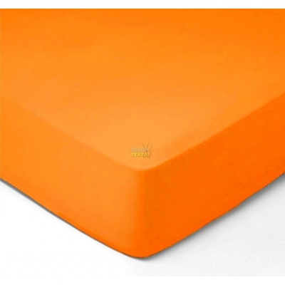 Forbyt Prostěradlo jersey oranžové 90x200