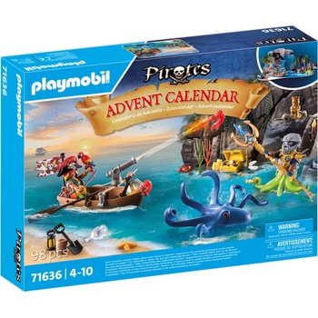 Adventní kalendář Piráti PLAYMOBIL 71636