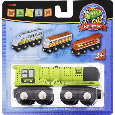 Maxim Parní lokomotiva zelená – Hledejceny.cz