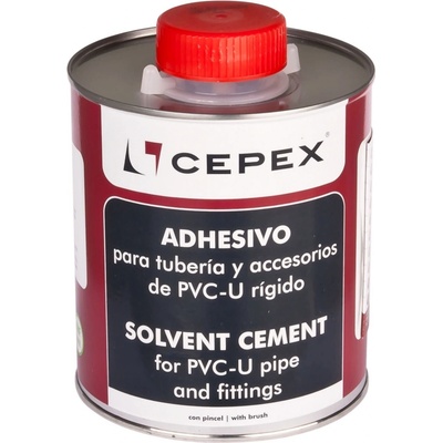 Cepex lepidlo na PVC se štětcem 1000 ml