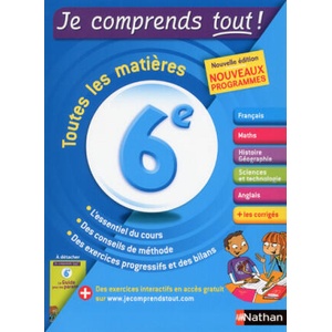 Je comprends tout - Tout en un 6ème | Collectif, Caroline Lalaude-Labayle, Marc Lalaude-Labayle (ISBN: 9782091894782)