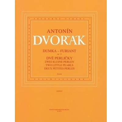 Dumka Furiant op.12 - Antonín Dvořák
