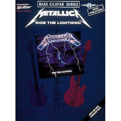 Metallica Ride the Lightning noty pre basovú gitaru