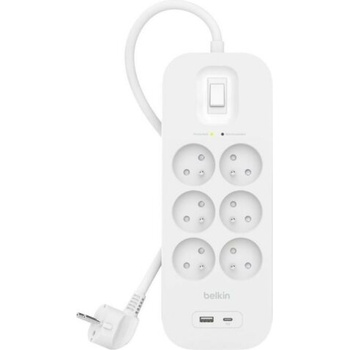 Image 1 of Belkin 6 Plug + 2 USB 2 m (SRB002ca2M)
