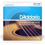 D'ADDARIO Струни за акустична китара (. 012-. 053) D'Addario EJ16 Light