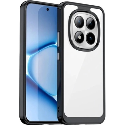 Gigapack Redmi Note 15 Pro Plus 5G GIGAPACK Силиконов протектор за телефон, удароустойчив, прозрачен заден капак, черен GP-180584 (GP-180584)