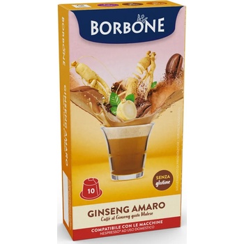 Caffè Borbone Caffe Borbone Ginseng горчиво кафе с мляко Nespresso® капсули 10бр