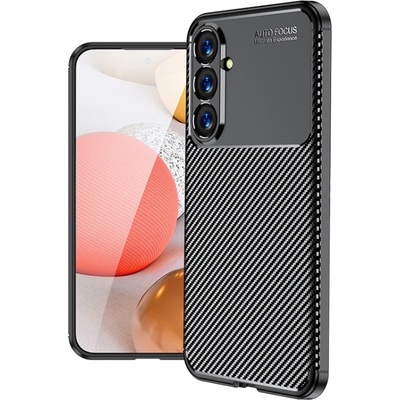 Samsung Galaxy S23 FE 5G Удароустойчив Carbon Fiber Калъф и Протектор