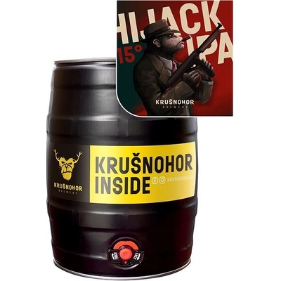 Krušnohor Hijack IPA 15° 5 l (sud)