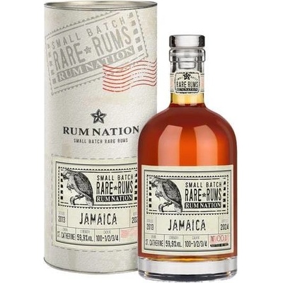 Rum Nation Jamaica 2013-2024 59,9% 0,7 l (tuba)