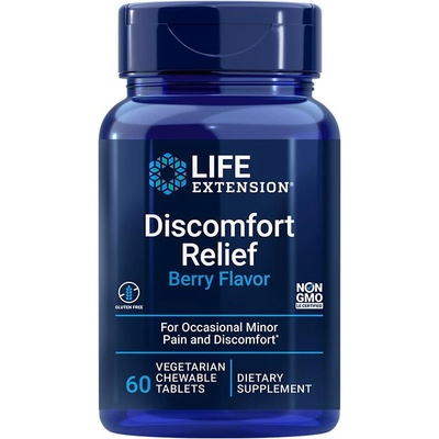 Life Extension PEA Discomfort Relief 60 žvýkací tablety 600 mg