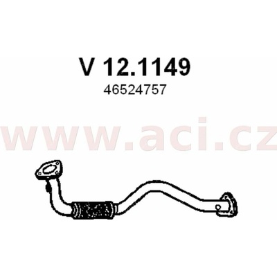 Přední díl výfuku MTS ACI V 12.1149
