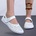 Обувки естествена кожа W186065 White