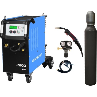 Kühtreiber KITin 2200 Multi MIG Synergic V2 + hořák + ventil + lahev SET TOP