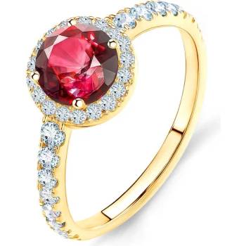 Image 1 of SAVICKI Годежен пръстен This is Love: злато, рубин