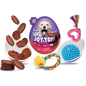 JOY&TOY! Яйце за кучета с изненада Beef Coins - говеждо месо (211030)