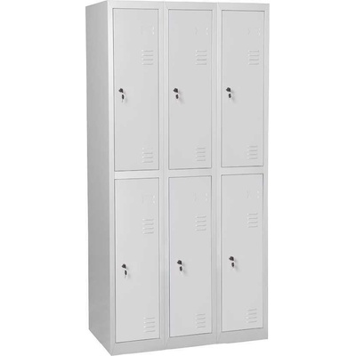 JP 606 N skříň 6-boxová 1850x900x500 mm šedá