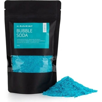 Almara Soap Šumivá soľ do kúpeľa Bubble Soda 180 g