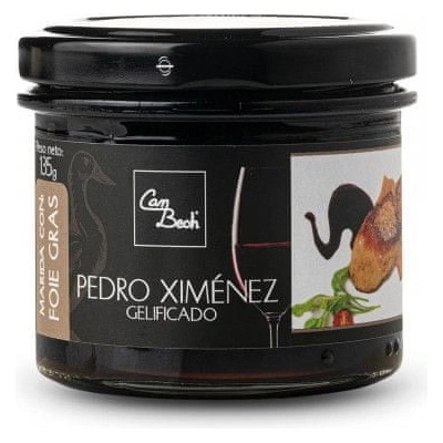Can Bech K FOIE GRAS OMÁČKA ZE SLADKÉHO VÍNA PEDRO XIMÉNEZ SKLO 135 g