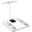 Klausberg Кантар - анализатор Klausberg KB 7857, До 180 кг, Bluetooth, Android/iOS, LCD дисплей, 14 телесни стойности, Бял
