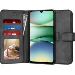 Techsuit Калъф за Xiaomi>Xiaomi Redmi Серия>Redmi A5 4G (Standard) - Techsuit - Diary Book - Черен (KF2354954)