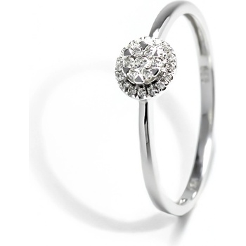 Blink-Blink Elegantný diamantový prsteň 1450BDG