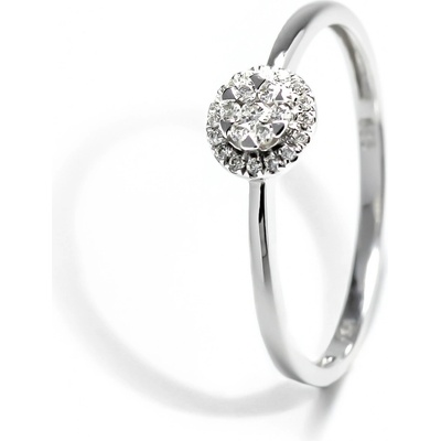 Blink-Blink Elegantný diamantový prsteň 1450BDG