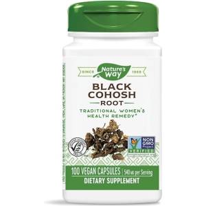 Nature's Way Хормонален дисбаланс и менопауза - Гроздовиден ресник (корен) 540 mg, 100 капсули (10500)