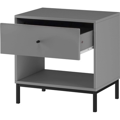 Støraa Сиво нощно шкафче Celine - Støraa (8663622)