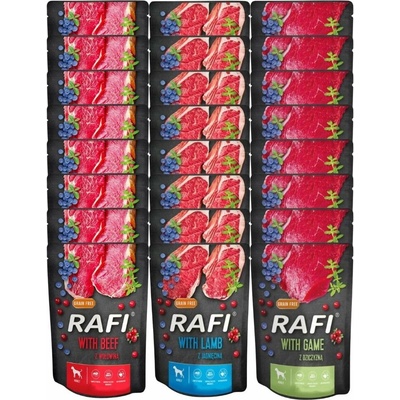 Rafi pro dospělé psy mix chutí 24x300 g