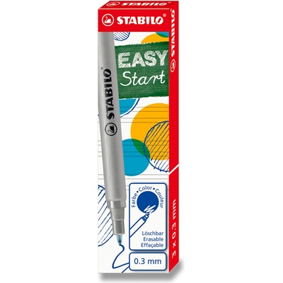 Stabilo 6870 EASYoriginal náplň 0,3 mm modrá 3 ks – Zboží Dáma