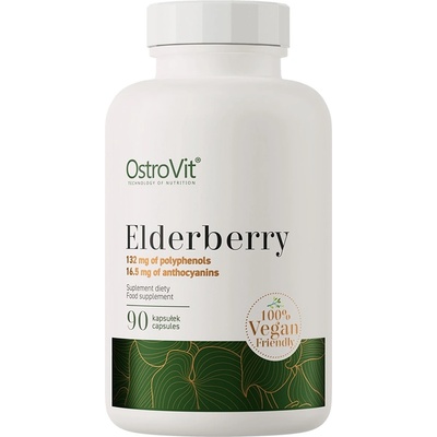 OstroVit Elderberry, 90 Capsules