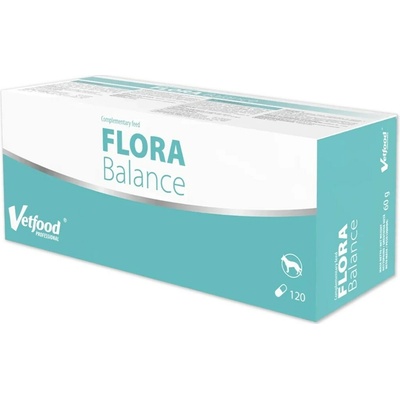 Vetfood Flora Balance doplňky stravy pro psy 120 ks