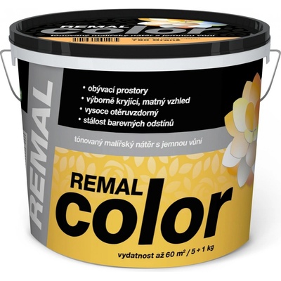 Remal Color malířská barva 790 oranžová, 5 + 1 kg
