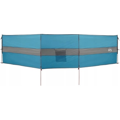 vidaXL paraván 4009655 modrý 490 cm x 1 m x 1 cm