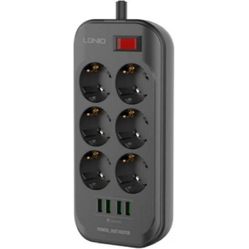 Image 1 of LDNIO 6 Plug 4 USB (SE6403)