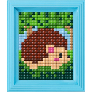 Pixelhobby Мозайка с рамка и пиксели XL, Pixelhobby - Таралежче (12065)